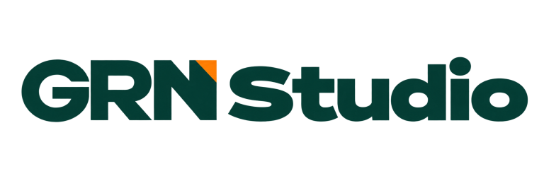 Pełny logotyp GRN Studio